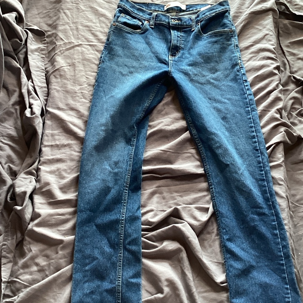 Levi's Women's Straight Leg Blue Jeans